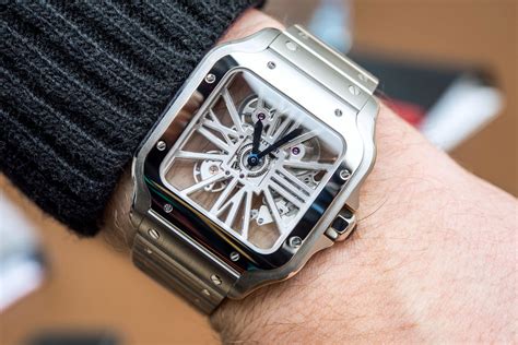 skeleton cartier watch